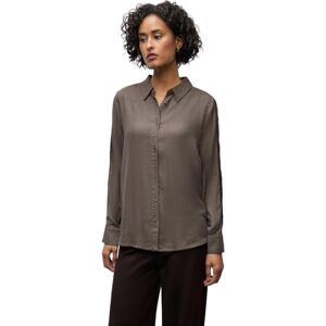 Street One Bluse mit Gallonstreifen Dark Nomad Brown Mel. 38 Street One Bluse mit Gallonstreifen Dark Nomad Brown Mel. 38