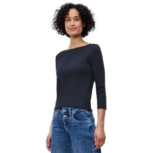 Street One Damen Basic Shirt in Rippstruktur Street One Damen Basic Shirt in Rippstruktur