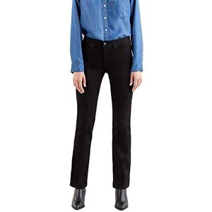 Levi's Damen Jeanshose 314 Shaping mit Stretch-Anteil, Straight Fit, Schwarz (Black And Black), W29/L32 Levi's Damen Jeanshose 314 Shaping mit Stretch-Anteil, Straight Fit, Schwarz (Black And Black), W29/L32