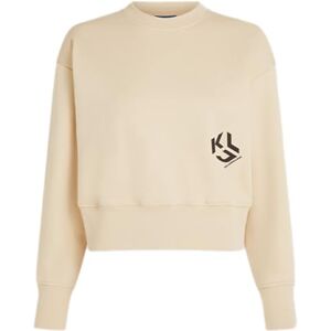 KARL LAGERFELD JEANS Regular Logo Sweat, Women, Brown, Sweatshirt KARL LAGERFELD JEANS Regular Logo Sweat, Women, Brown, Sweatshirt