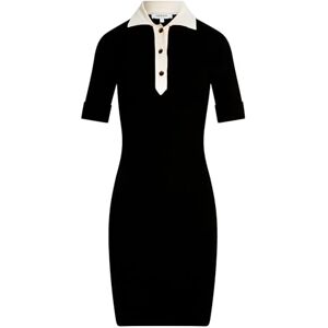 Morgan Kleid, Schwarz/Elfenbein, Large Morgan Kleid, Schwarz/Elfenbein, Large
