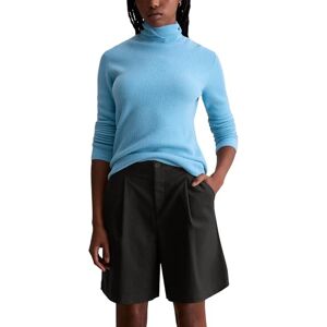 Marc O' Polo Marc OߴPolo Denim Damen Pullover mit Rollkragen warm, Blau (Azure Sky), S Marc O' Polo Marc OߴPolo Denim Damen Pullover mit Rollkragen warm, Blau (Azure Sky), S