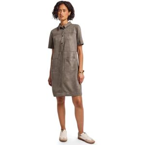 Street One Damen Velours Blusenkleid Street One Damen Velours Blusenkleid