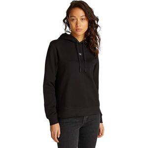 Calvin Damen Hoodie Woven Regular mit Kapuze, Schwarz (Ck Black), XS Calvin Damen Hoodie Woven Regular mit Kapuze, Schwarz (Ck Black), XS