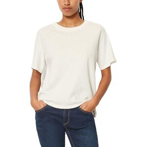 Marc O' Polo Marc OߴPolo Denim Damen T-Shirt aus Bio-Baumwolle mit Rundhalsausschnitt, Weiß (Scandinavian White), M Marc O' Polo Marc OߴPolo Denim Damen T-Shirt aus Bio-Baumwolle mit Rundhalsausschnitt, Weiß (Scandinavian White), M