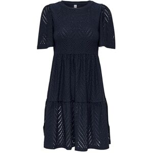 JDY Damen carla Cathinka S/S Dress JRS Noos Kleid, Sky Captain, M EU JDY Damen carla Cathinka S/S Dress JRS Noos Kleid, Sky Captain, M EU