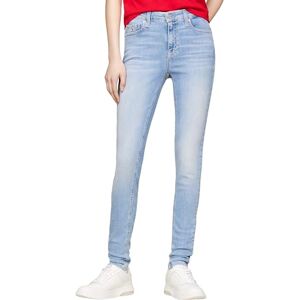 Tommy Jeans Damen Jeans Hose Nora Skinny Fit, Blau (Denim Light), 24W/32L Tommy Jeans Damen Jeans Hose Nora Skinny Fit, Blau (Denim Light), 24W/32L