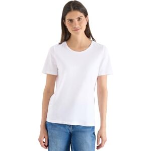 Cecil Damen Basic T-Shirt mit Rundhals in Unifarbe Cecil Damen Basic T-Shirt mit Rundhals in Unifarbe