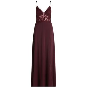 Vera Mont Damen Abendkleid mit Stickerei 38, Prune Wine Vera Mont Damen Abendkleid mit Stickerei 38, Prune Wine