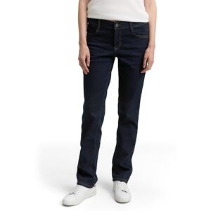 TOM TAILOR Damen 1047849 TTLIVA Straight Jeans, 10115 Clean Rinsed Blue Denim, 31W / 32L EU TOM TAILOR Damen 1047849 TTLIVA Straight Jeans, 10115 Clean Rinsed Blue Denim, 31W / 32L EU