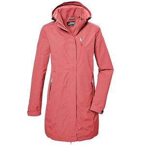 Killtec Damen Funktionsparka/Parka mit abzippbarer Kapuze KOS 30 WMN PRK, hell sienna rot, 40, 42918-000 Killtec Damen Funktionsparka/Parka mit abzippbarer Kapuze KOS 30 WMN PRK, hell sienna rot, 40, 42918-000
