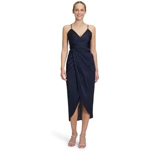 Vera Mont Damen Abendkleid mit Raffung 40, Night Sky Vera Mont Damen Abendkleid mit Raffung 40, Night Sky