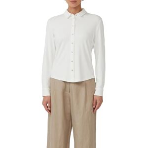 s.Oliver Jerseybluse mit Perlmuttknöpfen s.Oliver Jerseybluse mit Perlmuttknöpfen