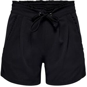 JDY Damen NEW Catia JRS NOOS Shorts, Black, L JDY Damen NEW Catia JRS NOOS Shorts, Black, L