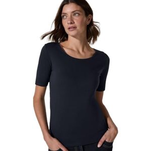 Cecil Damen Basic T-Shirt mit Rundhals in Unifarbe Cecil Damen Basic T-Shirt mit Rundhals in Unifarbe
