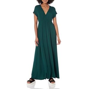 Amazon Essentials Damen Tailliertes Maxikleid (erhältlich in Übergröße), Jadegrün, XXL Amazon Essentials Damen Tailliertes Maxikleid (erhältlich in Übergröße), Jadegrün, XXL