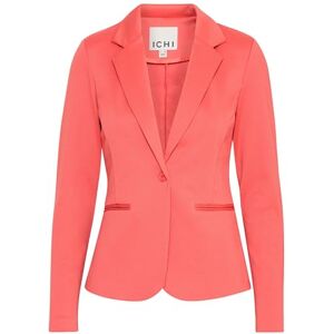 ICHI IHKATE Damen Blazer Jackenblazer Anzugsjacke mit 1-Knopf-Form Stretch Reverskragen Paspeltaschen Slim fit, Größe:XS, Farbe:Cranberry (171545) ICHI IHKATE Damen Blazer Jackenblazer Anzugsjacke mit 1-Knopf-Form Stretch Reverskragen Paspeltaschen Slim fit, Größe:XS, Farbe:Cranberry (171545)