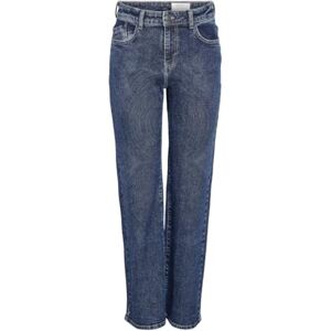 NOISY MAY Damen Nmyolanda Nw Wide Jeans Az365db FWD Noos Hose, Dark Blue Denim, 28W / 32L EU NOISY MAY Damen Nmyolanda Nw Wide Jeans Az365db FWD Noos Hose, Dark Blue Denim, 28W / 32L EU