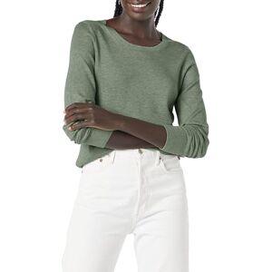 Amazon Essentials Damen Leichter, Langärmeliger Pullover Mit Rundhalsausschnitt (Erhältlich in Übergröße), Salbeigrün Meliert, L Amazon Essentials Damen Leichter, Langärmeliger Pullover Mit Rundhalsausschnitt (Erhältlich in Übergröße), Salbeigrün Meliert, L