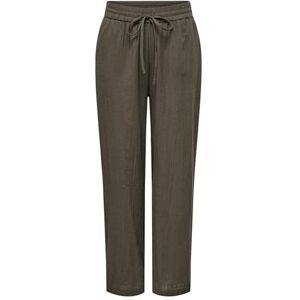 ONLY Damen Onltizana Cotton Loose Pants WVN Noos Basic Hose Mit Elastischem Bund Und Seitentaschen, Chocolate Martini, L ONLY Damen Onltizana Cotton Loose Pants WVN Noos Basic Hose Mit Elastischem Bund Und Seitentaschen, Chocolate Martini, L