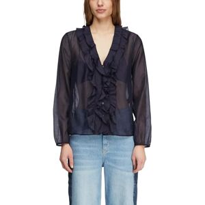 Comma Damen Shirt 2177742 Blue 36 Comma Damen Shirt 2177742 Blue 36