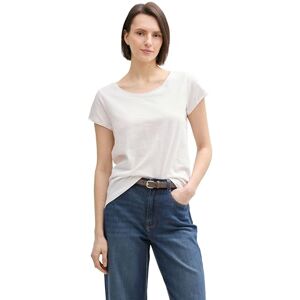 TOM TAILOR Damen 1045963 T-Shirt, 10315 Whisper White, XS EU TOM TAILOR Damen 1045963 T-Shirt, 10315 Whisper White, XS EU