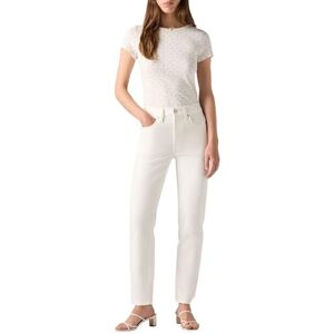 Levi's 724 High Rise Straight Cloud Dancer Deni Levi's 724 High Rise Straight Cloud Dancer Deni