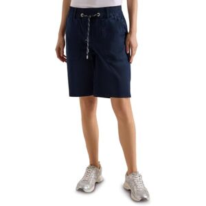 Cecil Damen Mid Waist Straight Leg Shorts im Casual Fit Cecil Damen Mid Waist Straight Leg Shorts im Casual Fit