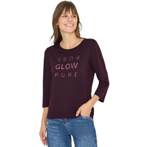 Cecil Damen Shirt mit Glitzer-Wording Cecil Damen Shirt mit Glitzer-Wording
