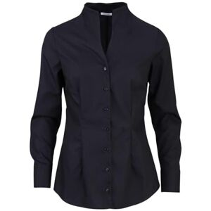 Seidensticker Damen Bluse Hemdbluse Kelchkragenbluse Klassisch Elegant Bügelleicht Slim Fit Kurzarm Uni 100% Baumwolle Seidensticker Damen Bluse Hemdbluse Kelchkragenbluse Klassisch Elegant Bügelleicht Slim Fit Kurzarm Uni 100% Baumwolle