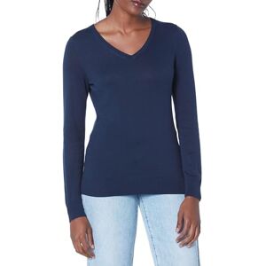 Amazon Essentials Women's V-Neck Sweater Sweater, -navy, Small Amazon Essentials Women's V-Neck Sweater Sweater, -navy, Small