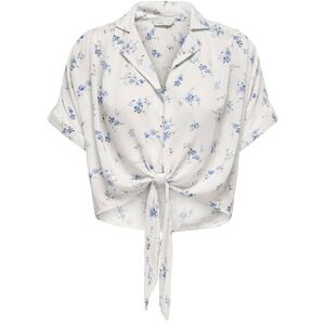 ONLY Onlpaula Life S/S Tie Shirt WVN Noos ONLY Onlpaula Life S/S Tie Shirt WVN Noos