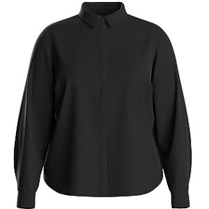 PIECES Damen Pcnova Ls Shirt Noos Bc Qx, Schwarz, 48 Große Größen PIECES Damen Pcnova Ls Shirt Noos Bc Qx, Schwarz, 48 Große Größen