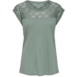 ONLY Damen Onlnicole S/S Mix Top Noos Blouse, Grün, XS EU ONLY Damen Onlnicole S/S Mix Top Noos Blouse, Grün, XS EU