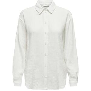 JDY Damen Musselin-Bluse Theis Langarm 15271018 Cloud Dancer XL JDY Damen Musselin-Bluse Theis Langarm 15271018 Cloud Dancer XL