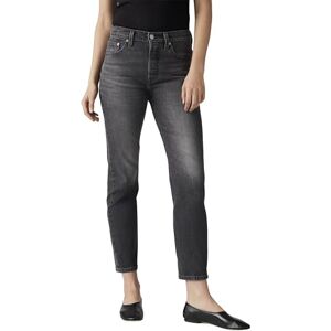 Levi's Damen Jeanshose 501 Crop High Rise, Straight Fit, Schwarz (Long Live The Queen), W25/L30 Levi's Damen Jeanshose 501 Crop High Rise, Straight Fit, Schwarz (Long Live The Queen), W25/L30