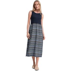 Street One Damen Midi-Kleid mit Strukturrock Street One Damen Midi-Kleid mit Strukturrock