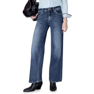 Street One Studio Wide Leg Jeans Medium Blue Soft Washed 29 Street One Studio Wide Leg Jeans Medium Blue Soft Washed 29