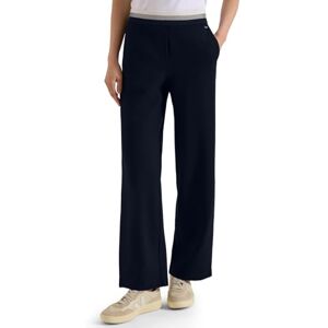 Cecil High Waist Straight Leg Hose im Loose Fit universal Blue M Cecil High Waist Straight Leg Hose im Loose Fit universal Blue M