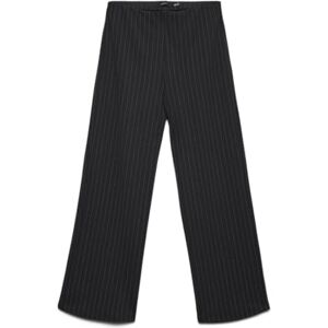 VERO MODA Damen Vmberlin My Mw Wide Print Pant Noos Hose, Obsidian, L / 34L VERO MODA Damen Vmberlin My Mw Wide Print Pant Noos Hose, Obsidian, L / 34L