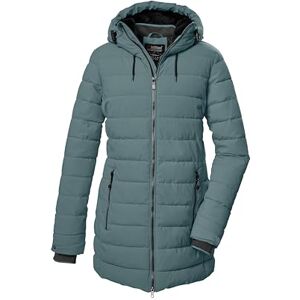 Killtec Damen Steppparka/Parka mit Kapuze KOW 55 WMN QLTD PRK, blaugrau, 42, 41809-000 Killtec Damen Steppparka/Parka mit Kapuze KOW 55 WMN QLTD PRK, blaugrau, 42, 41809-000