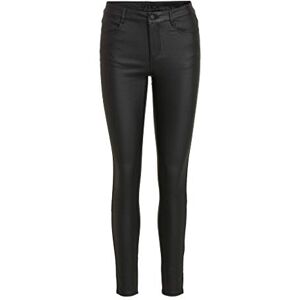 Vila Clothes Damen Slim Hose VICOMMIT RW New Coated NOOS 14036194, Gr. 38 (Herstellergröße:M), Schwarz (Black) Vila Clothes Damen Slim Hose VICOMMIT RW New Coated NOOS 14036194, Gr. 38 (Herstellergröße:M), Schwarz (Black)