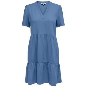 ONLY Onltiri-Goa Ss V-NEC Lin Bl Dress Cc PNT ONLY Onltiri-Goa Ss V-NEC Lin Bl Dress Cc PNT