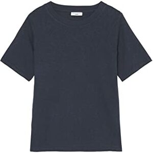 Marc O' Polo Denim Damen T-Shirt aus Bio-Baumwolle mit Rundhalsausschnitt, Blau (Navy Teal), M Marc O' Polo Denim Damen T-Shirt aus Bio-Baumwolle mit Rundhalsausschnitt, Blau (Navy Teal), M