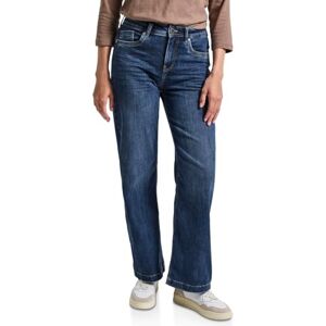Street One Wide Leg Jeans mid Blue Soft Washed 25 Street One Wide Leg Jeans mid Blue Soft Washed 25