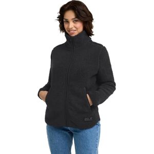 Jack Wolfskin Damen High Curl Jkt W, Schwarz, S EU Jack Wolfskin Damen High Curl Jkt W, Schwarz, S EU