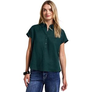 Street One SOL_Solid shirtcollarblouse wdropped Shoulder Dark Garden Green 38 Street One SOL_Solid shirtcollarblouse wdropped Shoulder Dark Garden Green 38