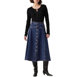 Levi's Yoked Western Skirt Slightly Circular Levi's Yoked Western Skirt Slightly Circular