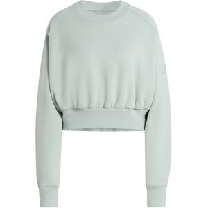 Adidas Women's Soft LUX Sweatshirt, Wonder Sage, XL Adidas Women's Soft LUX Sweatshirt, Wonder Sage, XL