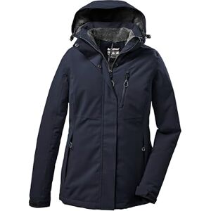 Killtec Damen Outdoorjacke Funktionsjacke mit abzippbarer Kapuze KOW 140 WMN Jckt wasserdicht, Winddicht, atmungsaktiv 00814-dunkelnavy 54 Killtec Damen Outdoorjacke Funktionsjacke mit abzippbarer Kapuze KOW 140 WMN Jckt wasserdicht, Winddicht, atmungsaktiv 00814-dunkelnavy 54